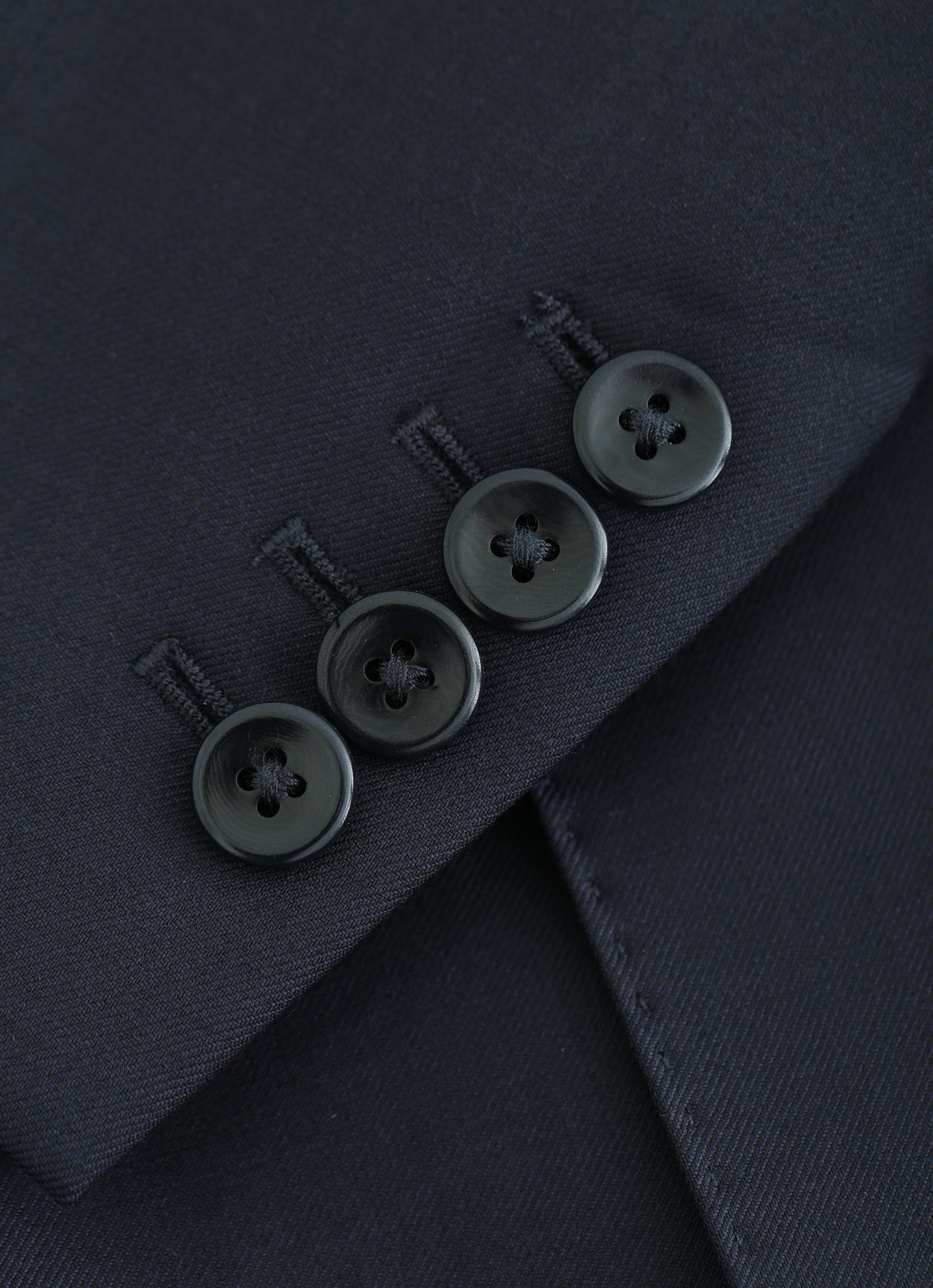%100 Wool Italian Finitura Felice Dark Navy Suit