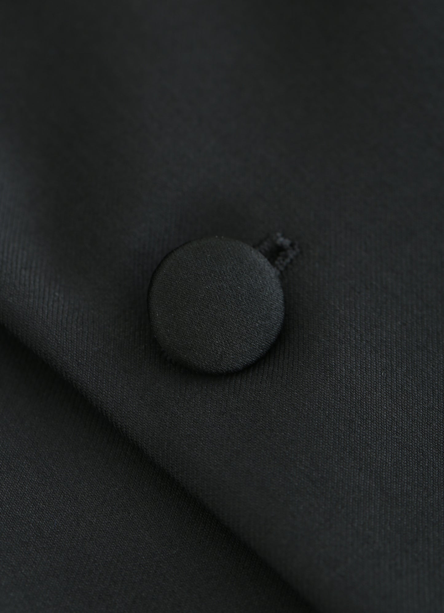 Finitura Felice Peak Lapel Black Dinner Suit %100 Wool