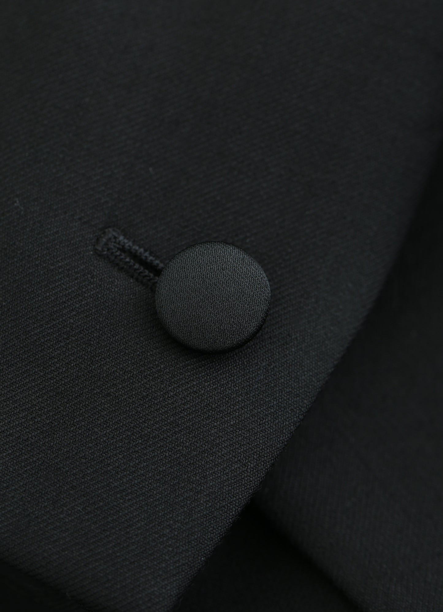%100 Wool Shawl Lapel Black Dinner Suit - Wedding Suit