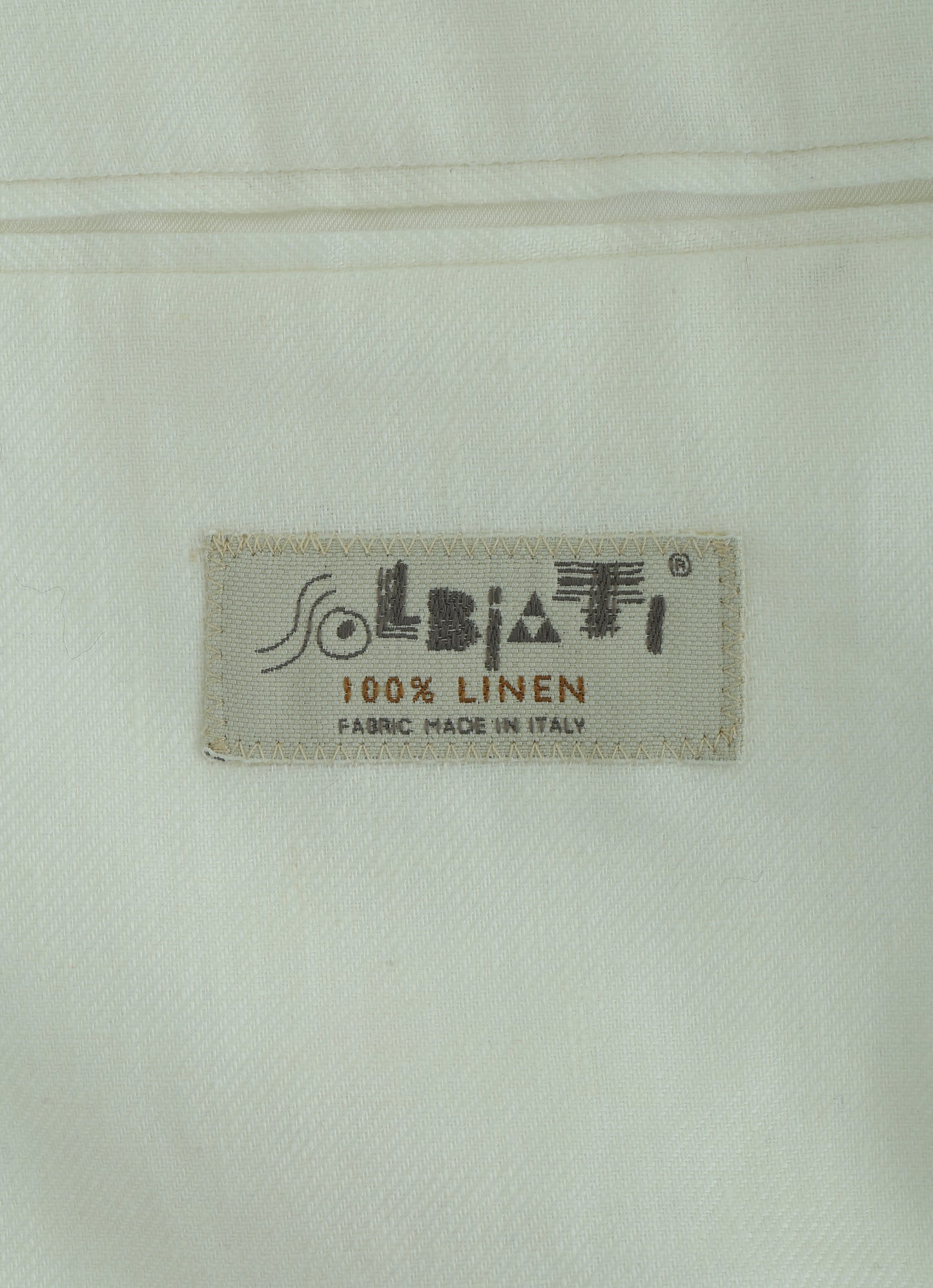 Solbiati Summer White Linen Blazer