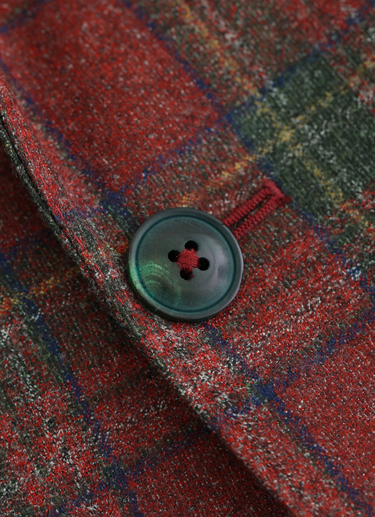 Cerruti Red Check Blazer %100 Wool