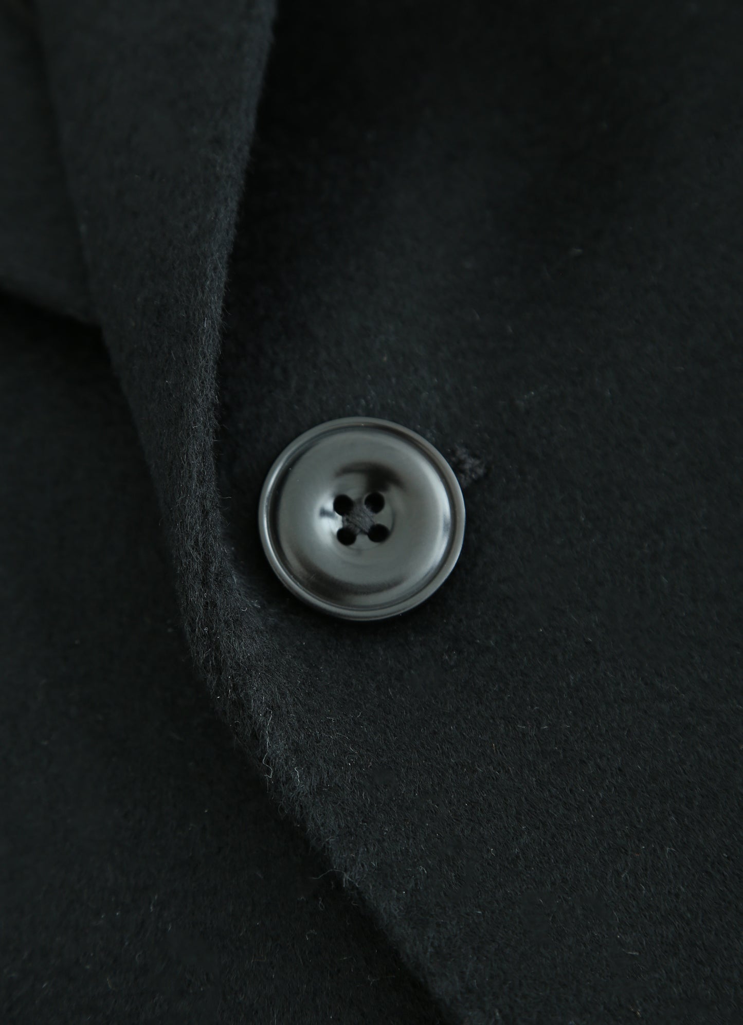 Tolave Siena 04 - Black Italian Cashmere Overcoat