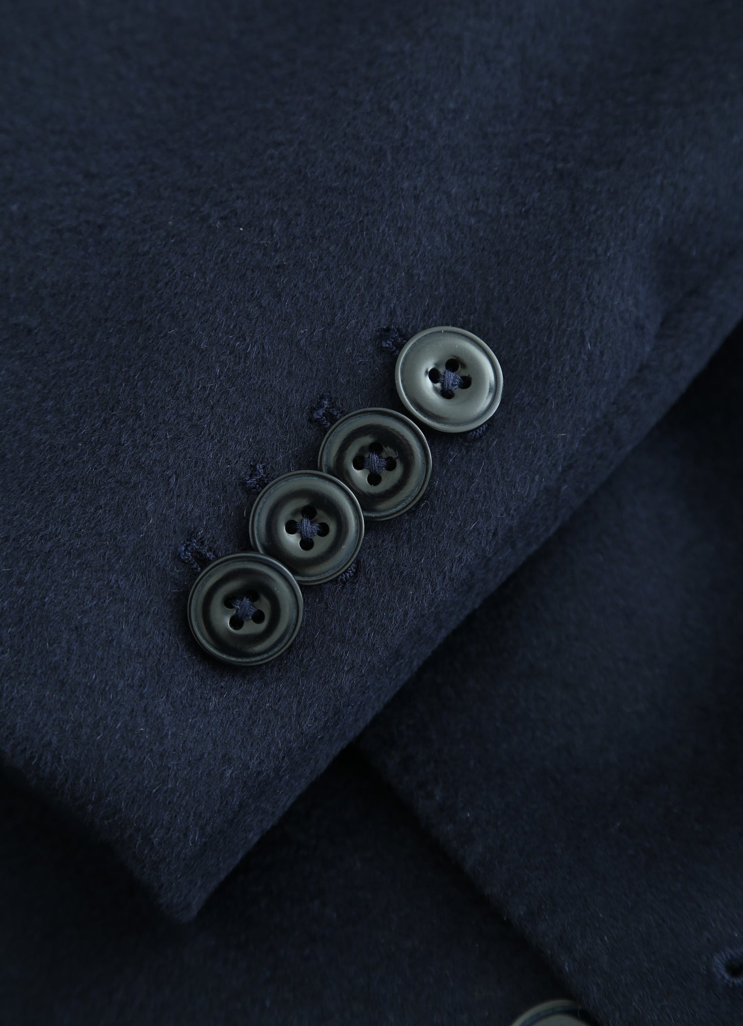 Tolave Siena 03 - Navy Italian Cashmere Overcoat
