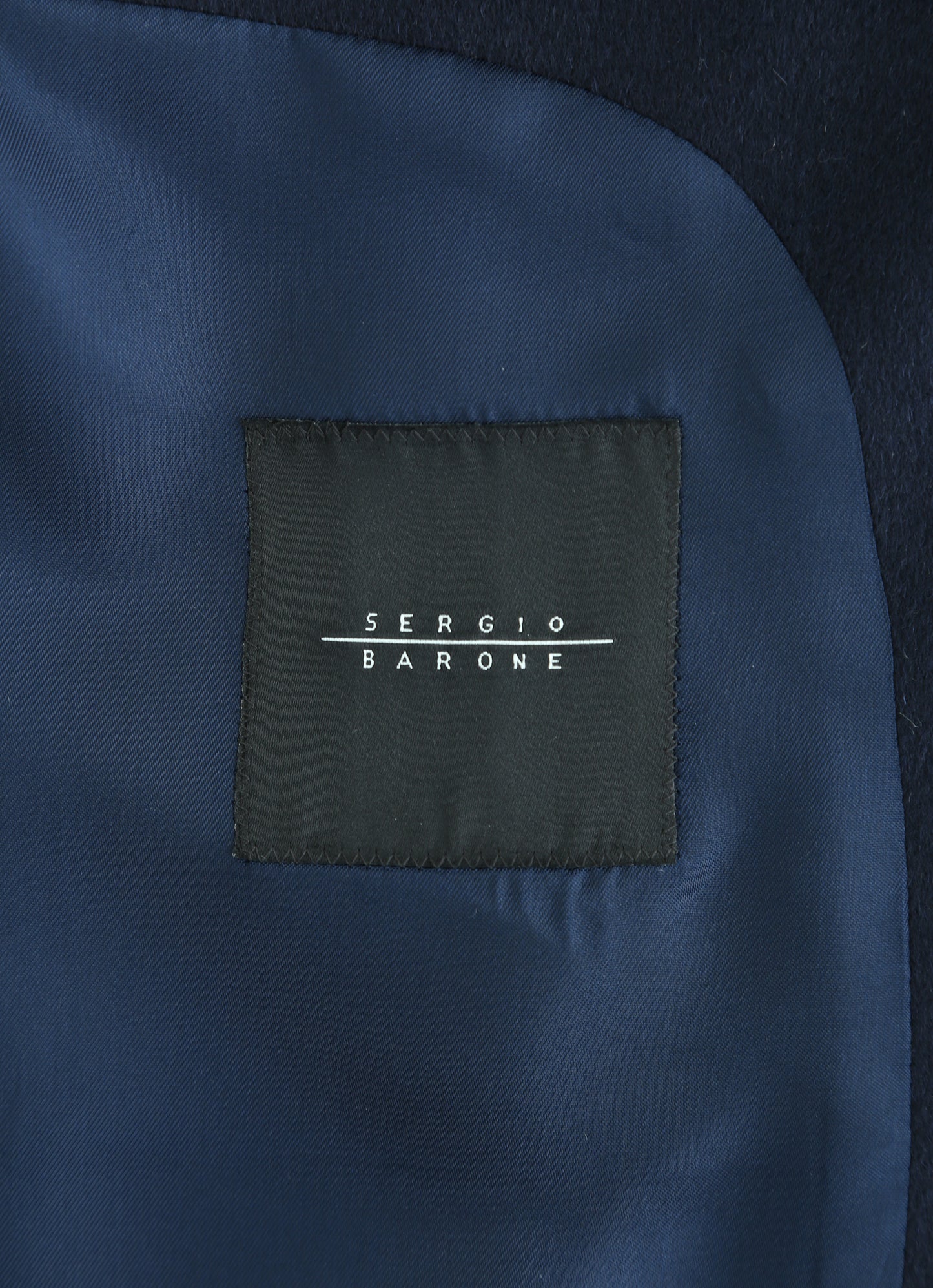 Tolave Siena 03 - Navy Italian Cashmere Overcoat