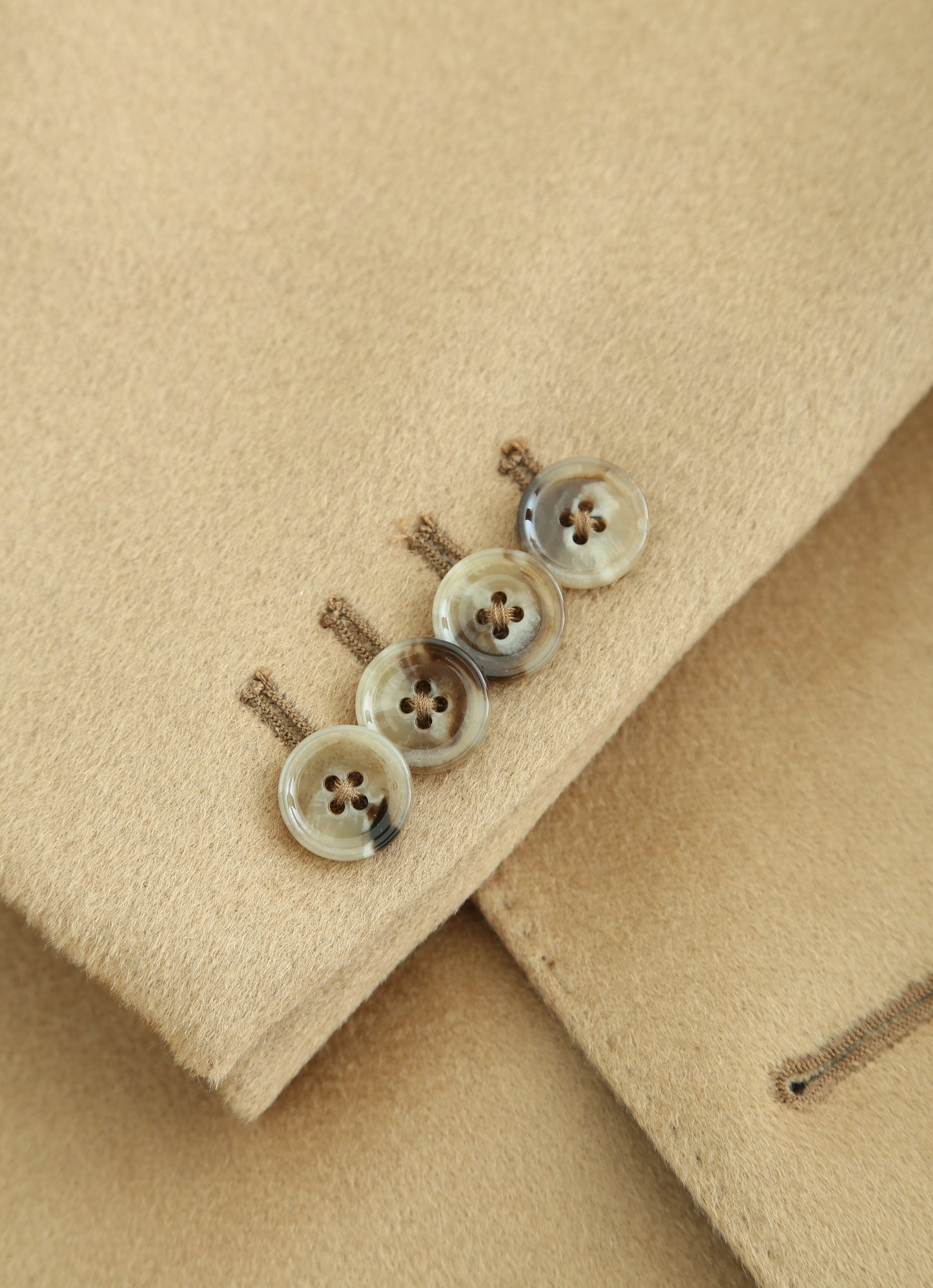 Tolave Siena 01 - Camel Italian Cashmere Overcoat