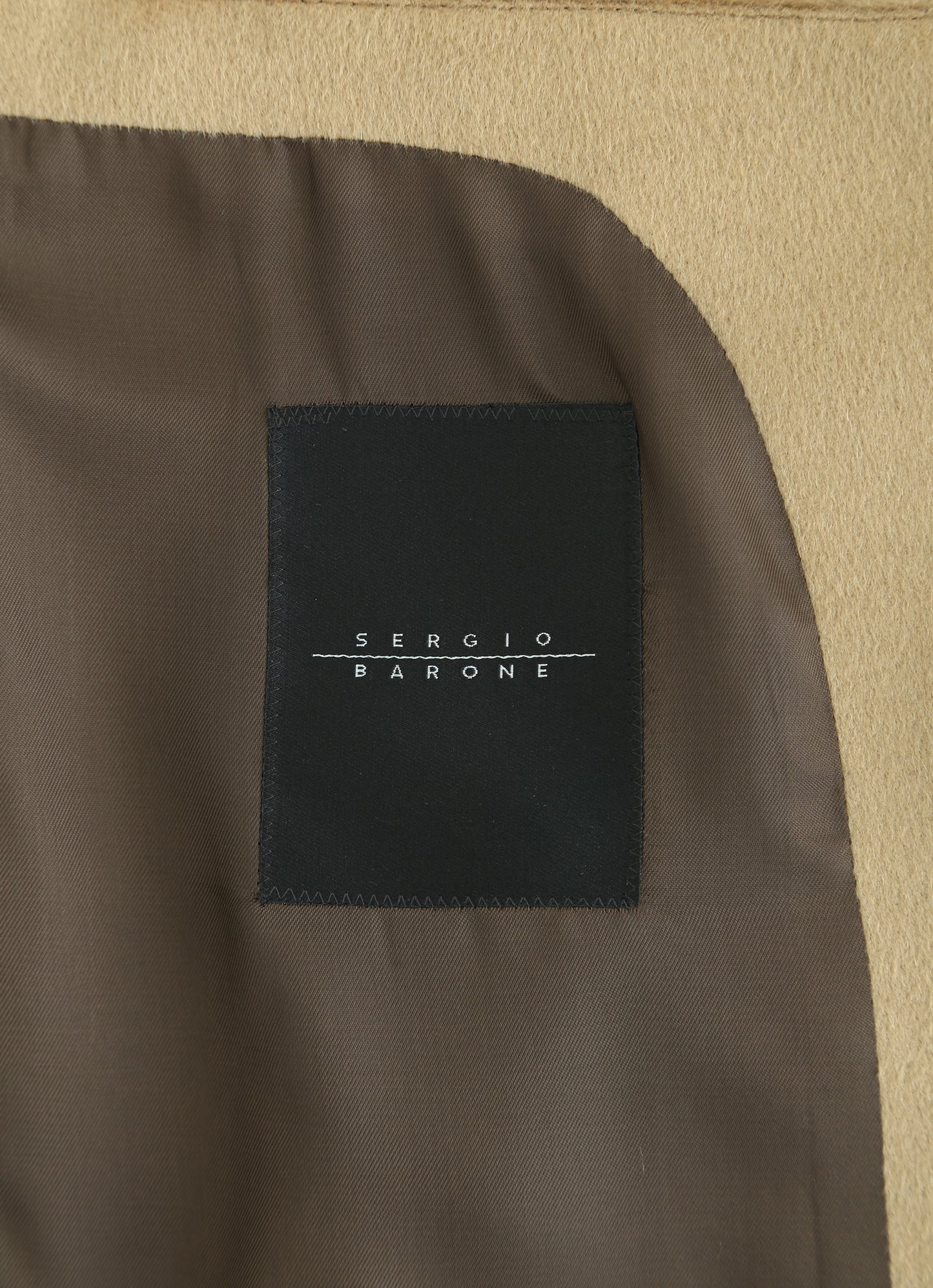 Tolave Siena 01 - Camel Italian Cashmere Overcoat