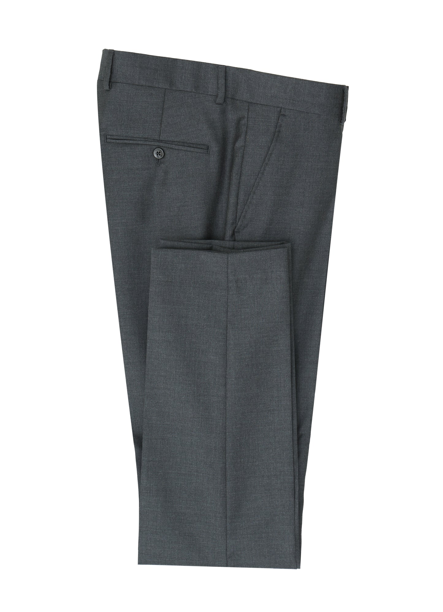 %100 Wool Italian Finitura Felice Charcoal Suit