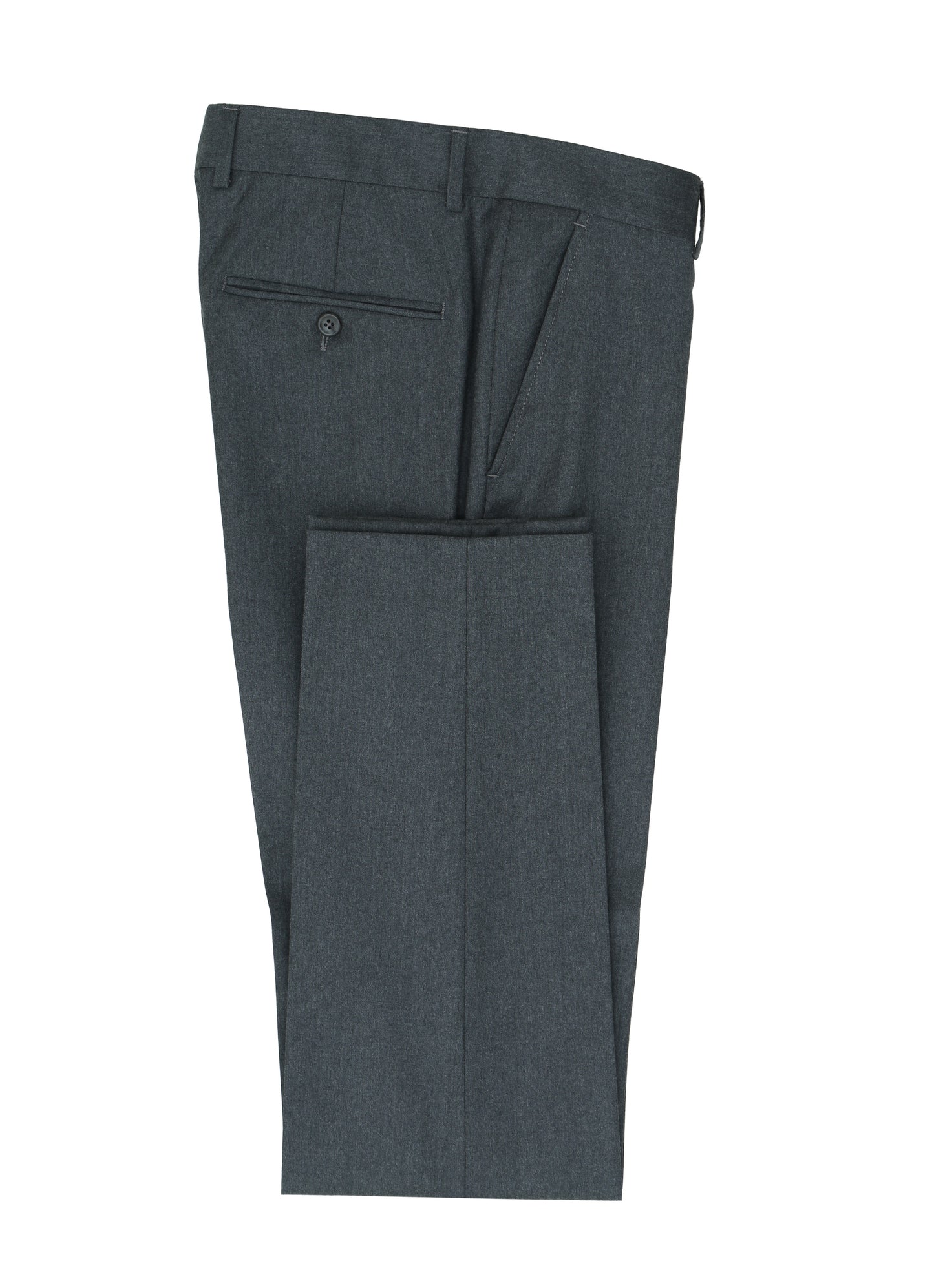 Vitale Barberis - Charcoal Flannel Suit %100 Wool