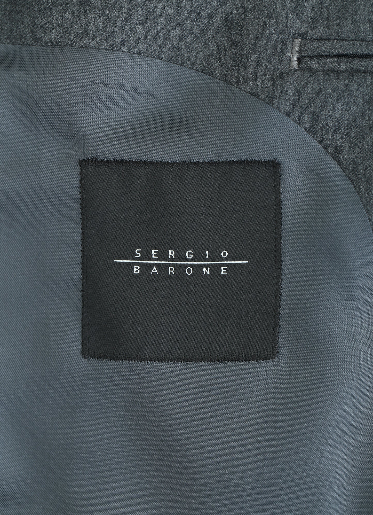 Vitale Barberis - Charcoal Flannel Suit %100 Wool