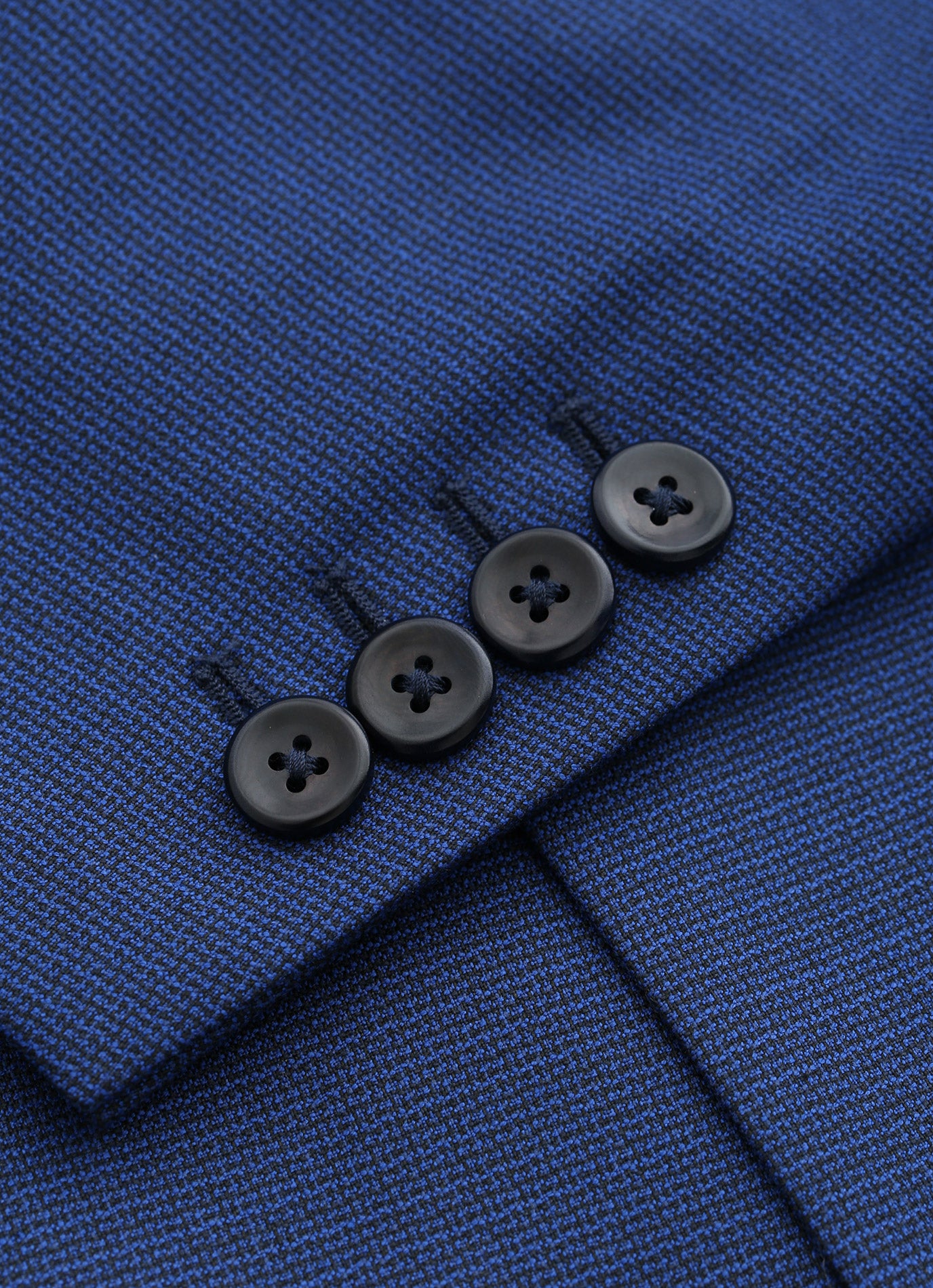 City Pulgar Birdseye Blue Suit