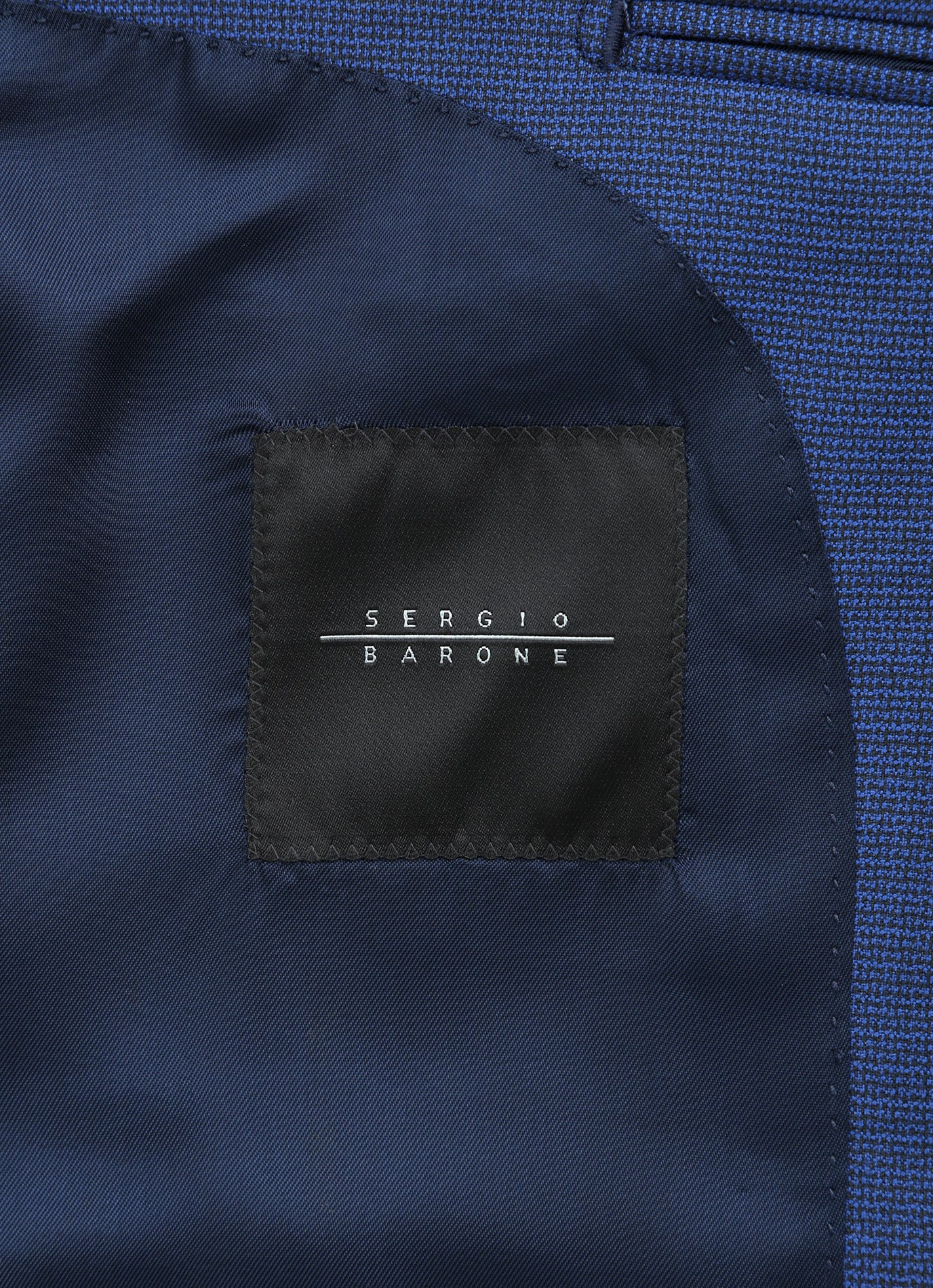 City Pulgar Birdseye Blue Suit