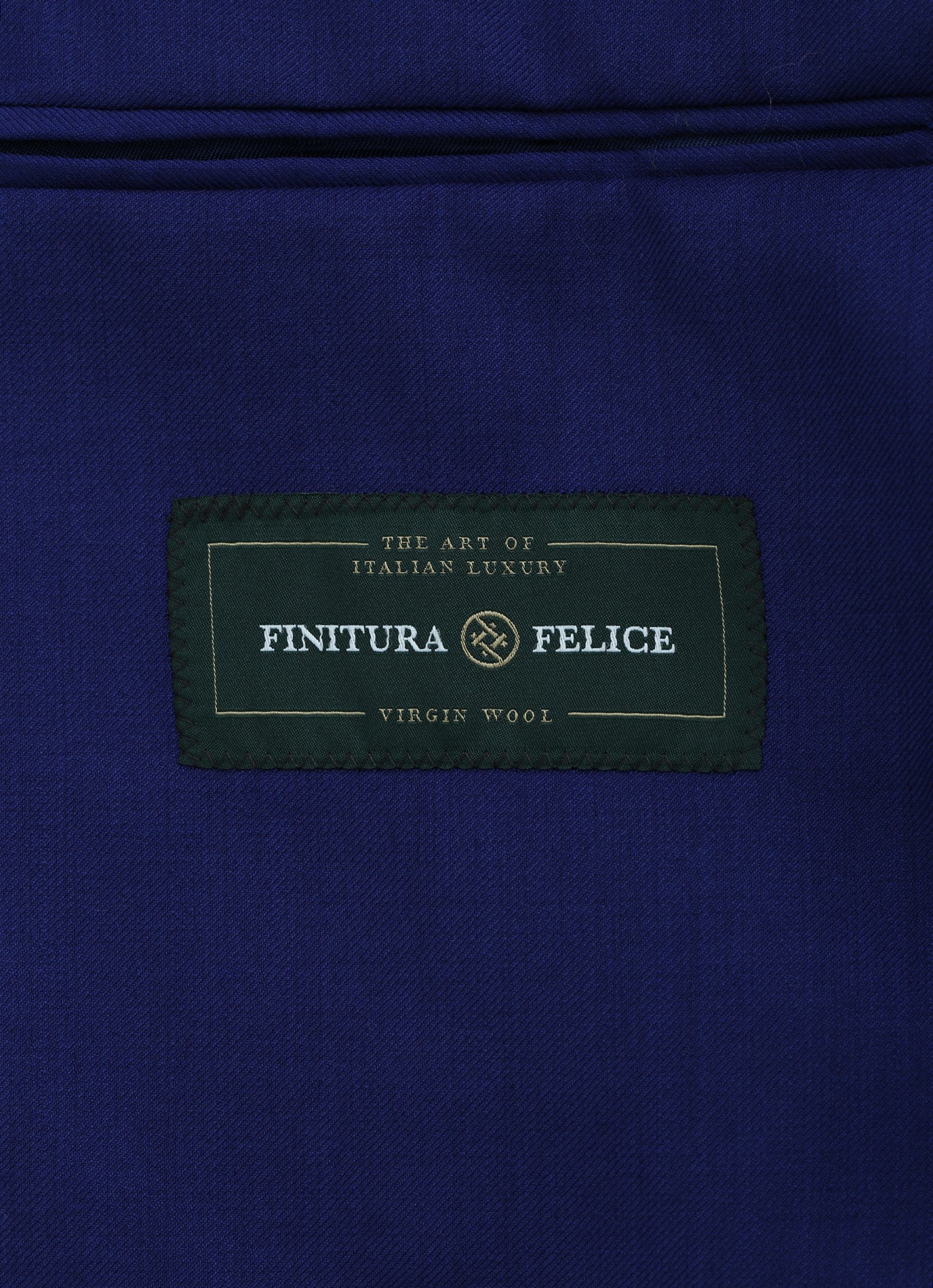 Amalfi Cobalt Blue Suit – 100% Pure Italian Wool | Tailored Fit