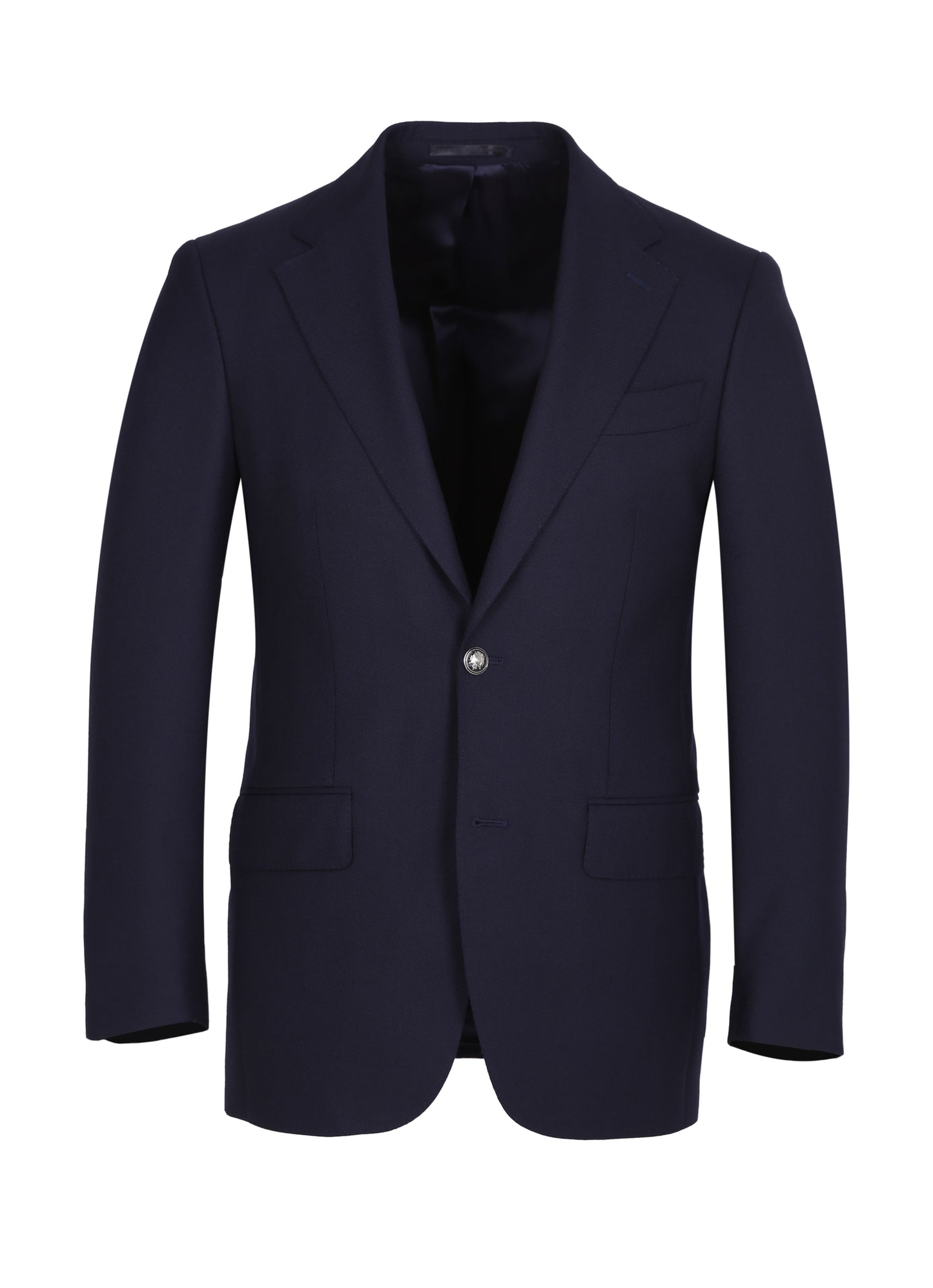 Reda Navy %100 Wool Blazer