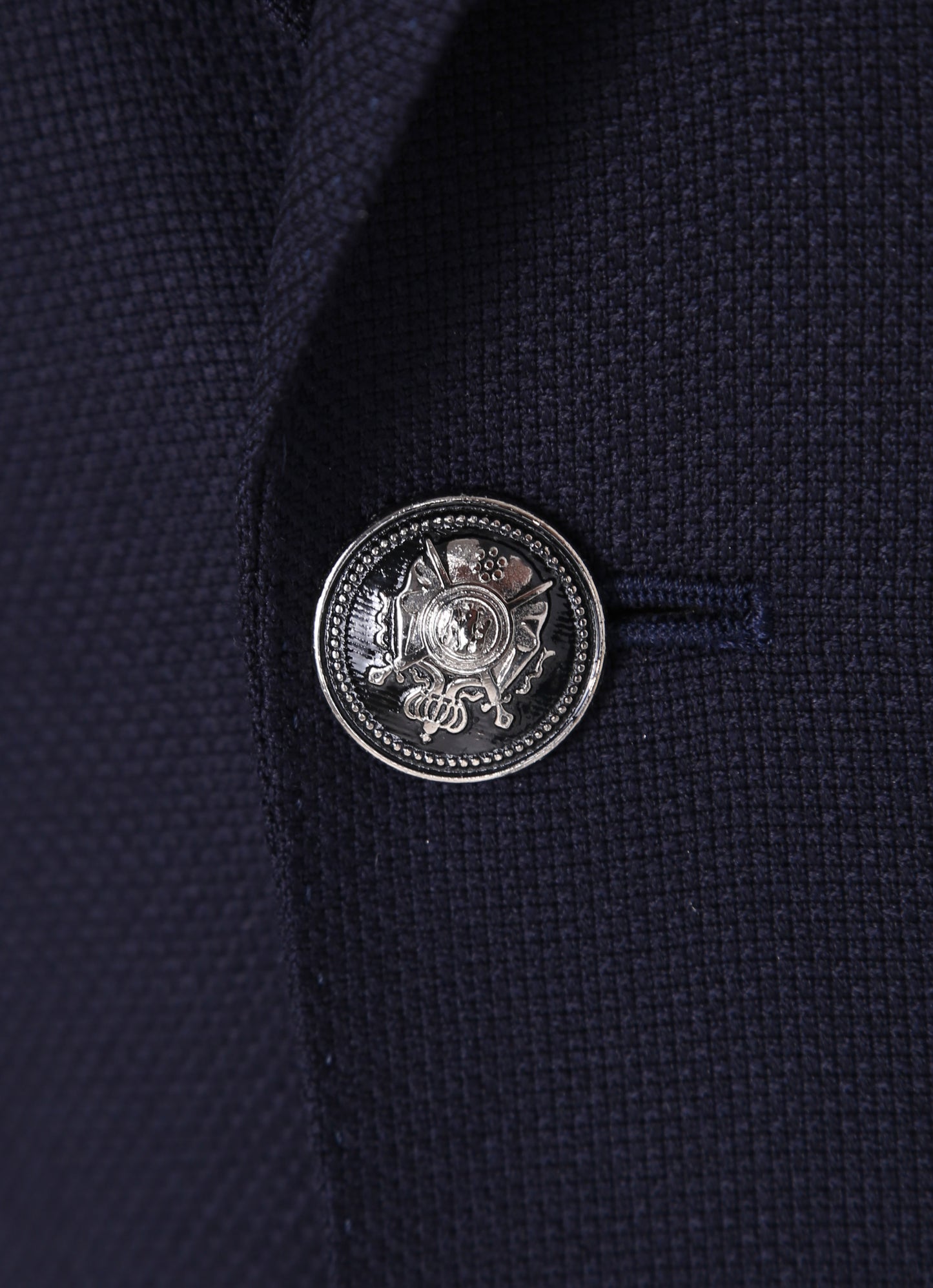 Reda Navy %100 Wool Blazer