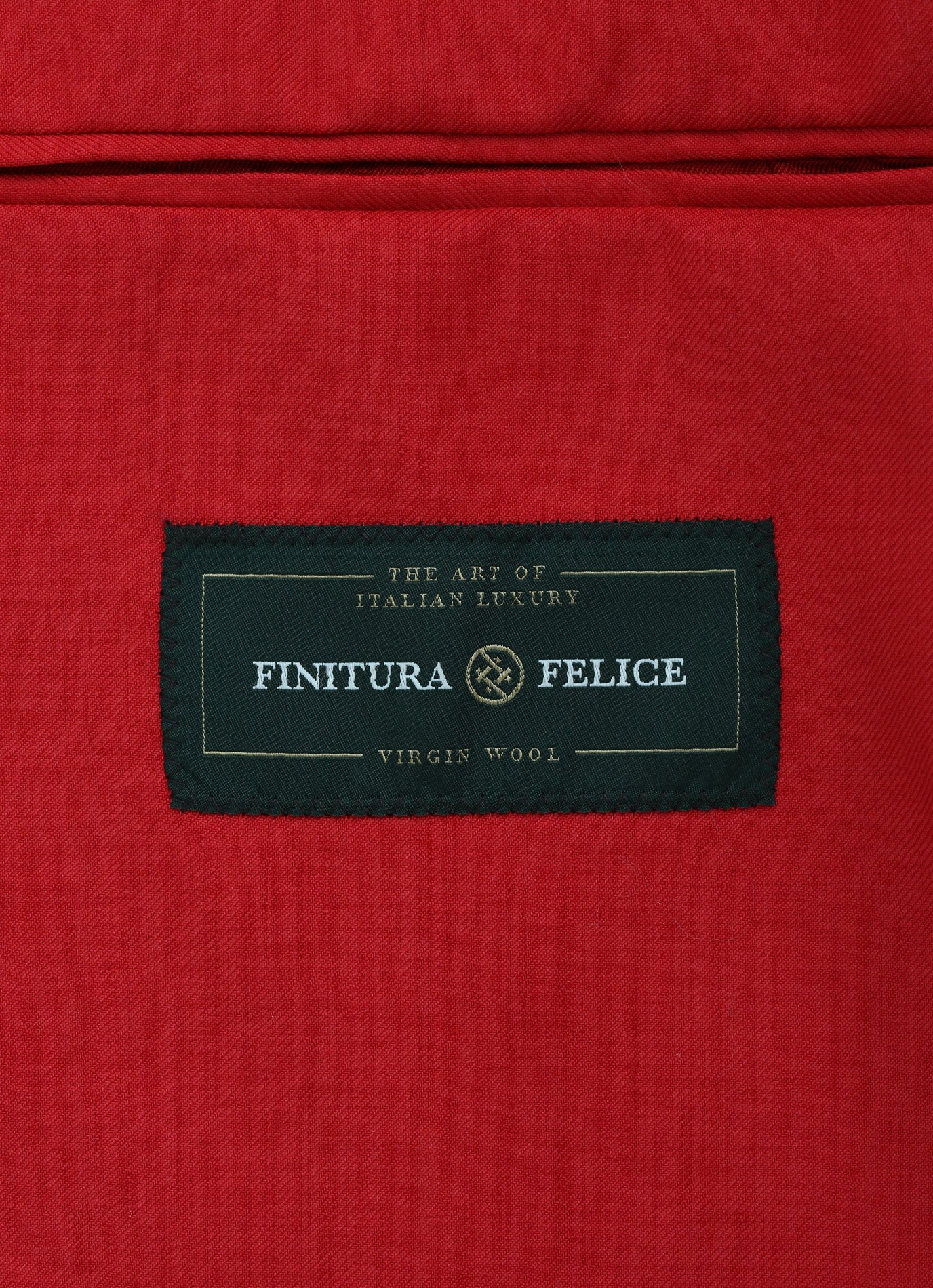 Amalfi Red Suit – 100% Pure Italian Wool | Tailored Fit