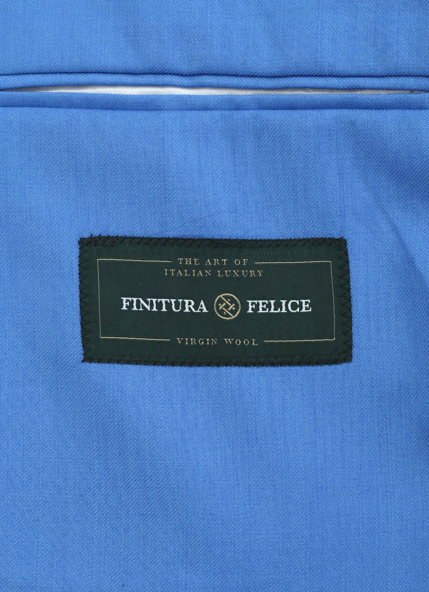 Amalfi Sky Blue Suit – 100% Pure Italian Wool | Tailored Fit