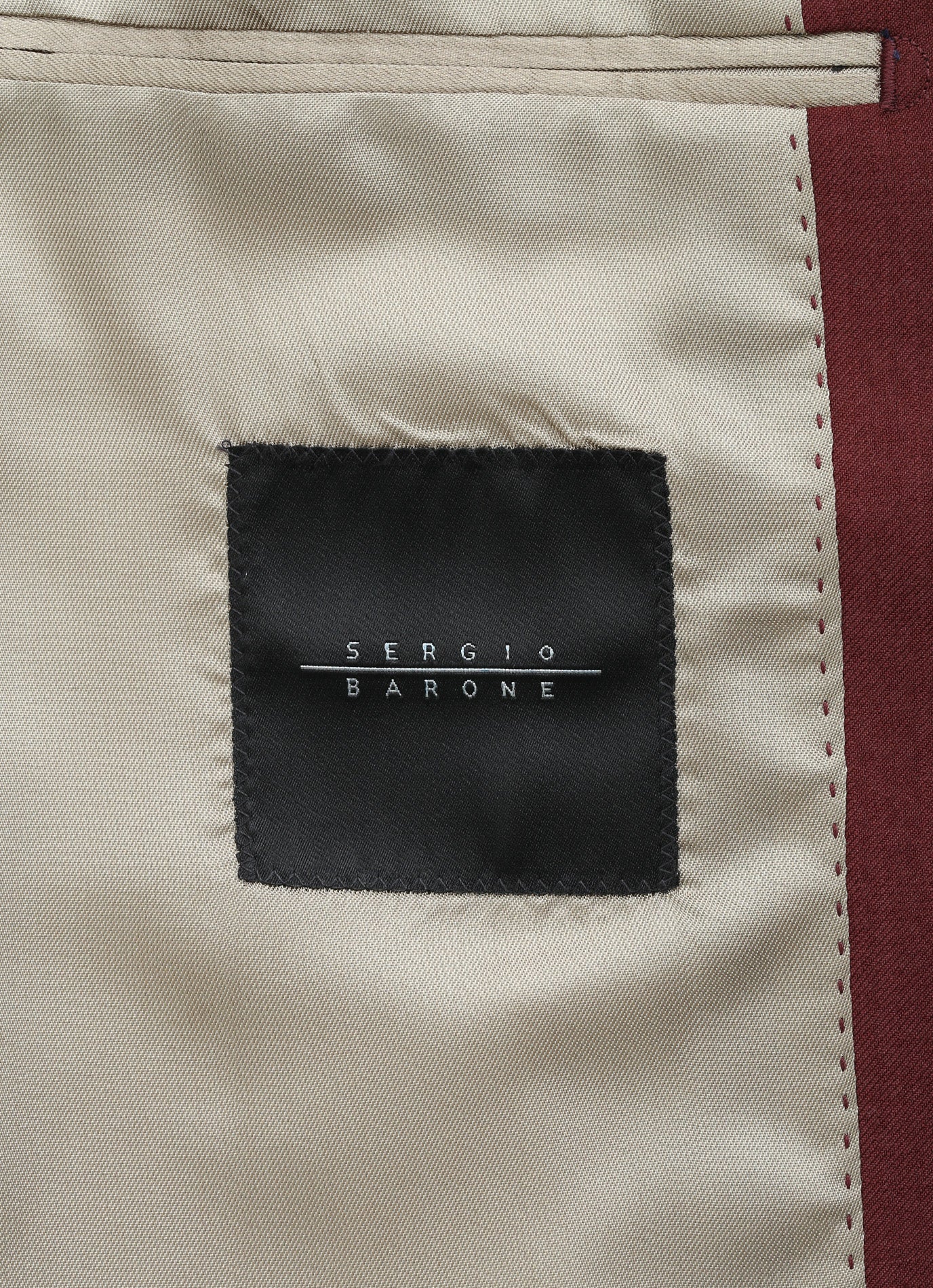 Amalfi Burgundy Suit – 100% Pure Italian Wool | Tailored Fit