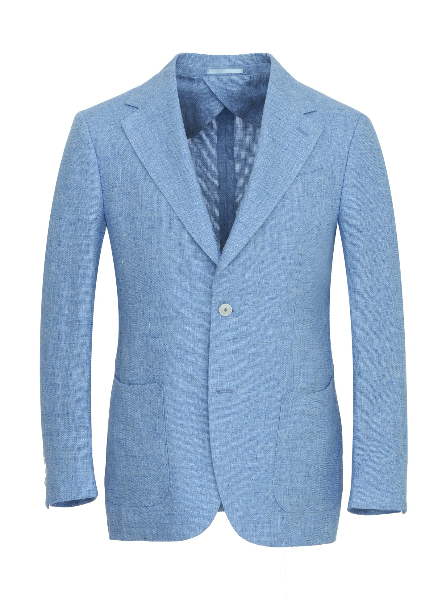 Ibiza - Light Blue Italian Linen Blazer