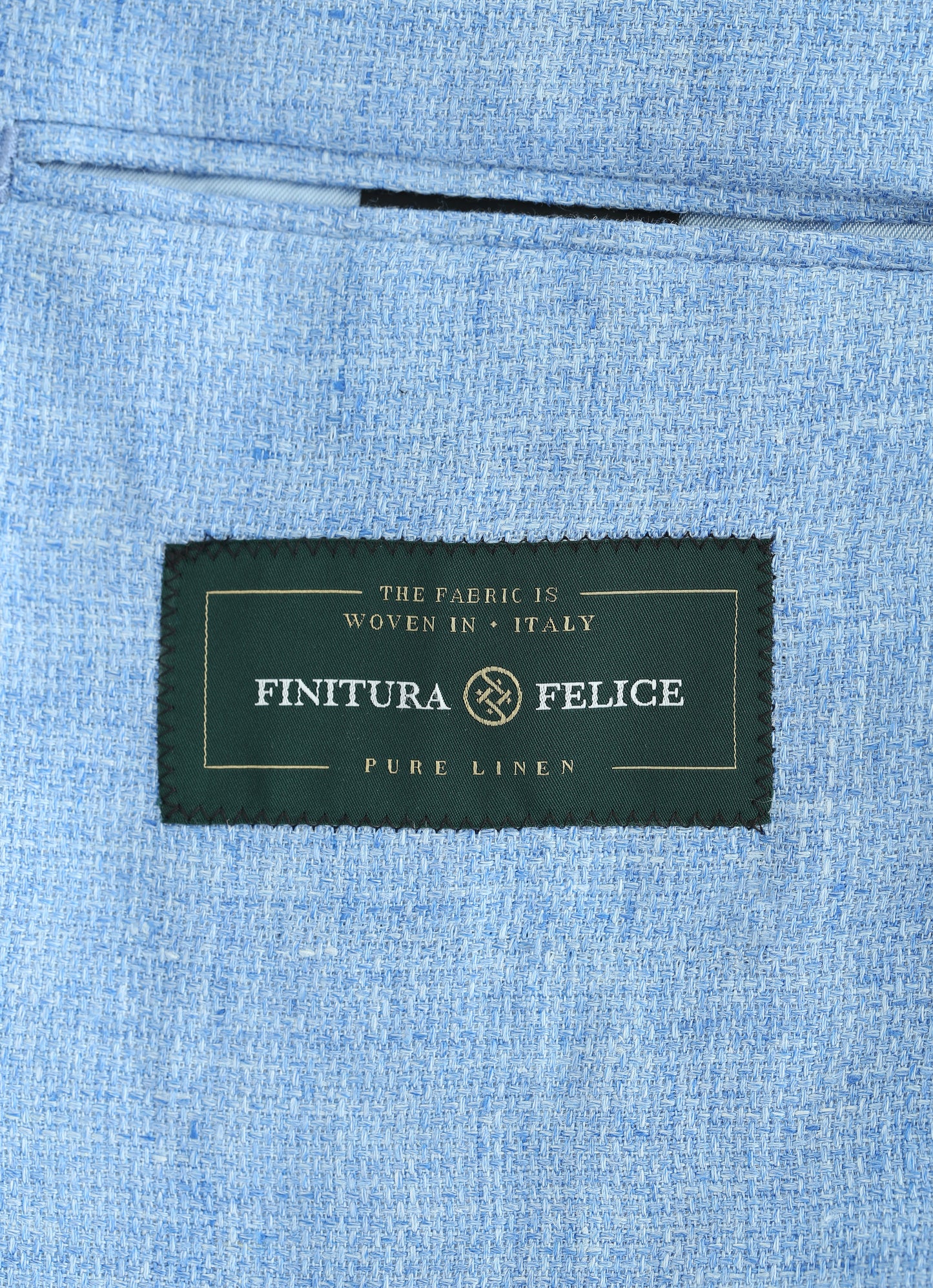 Ibiza - Light Blue Italian Linen Blazer