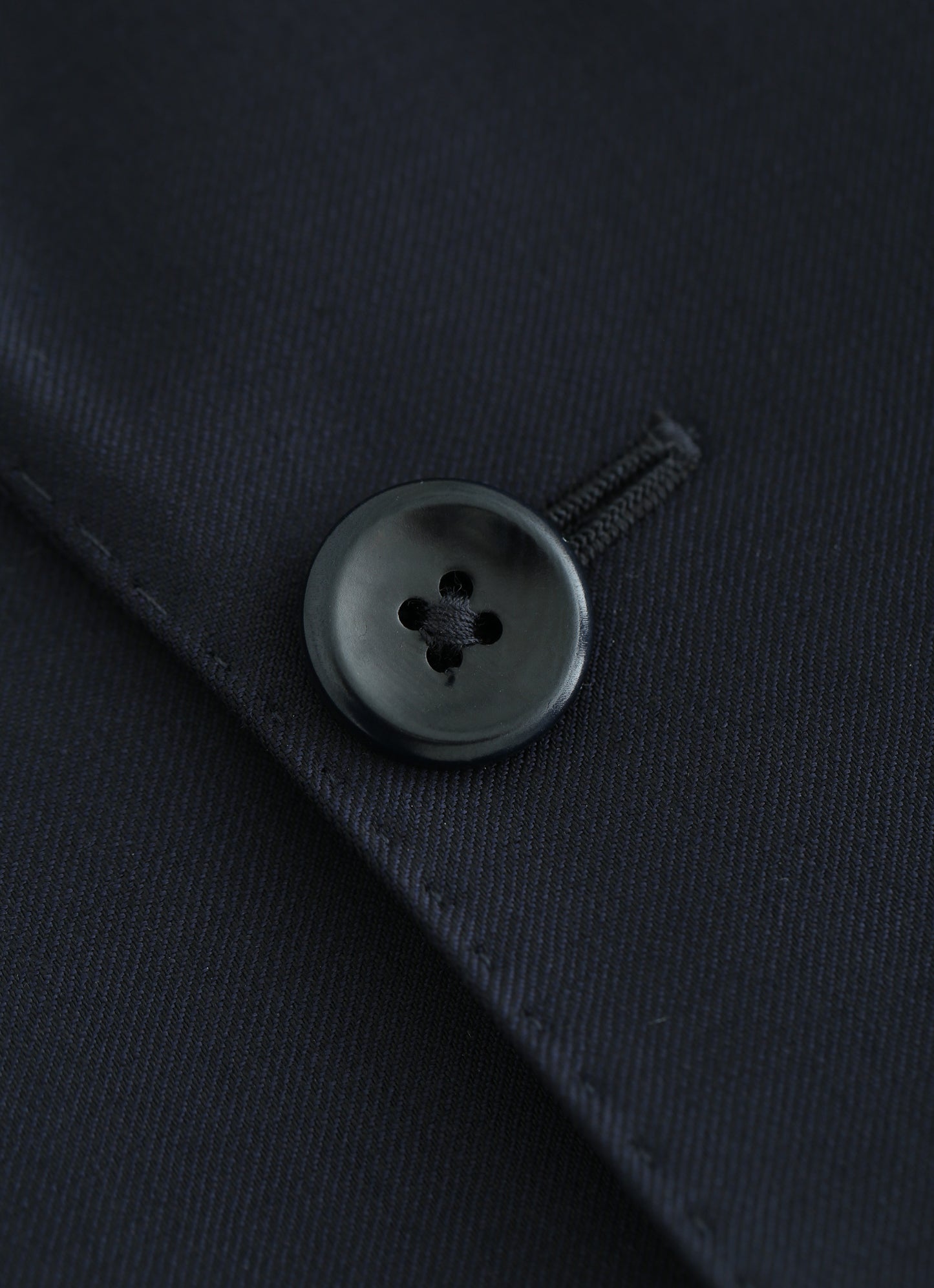 %100 Wool Italian Finitura Felice Dark Navy Suit