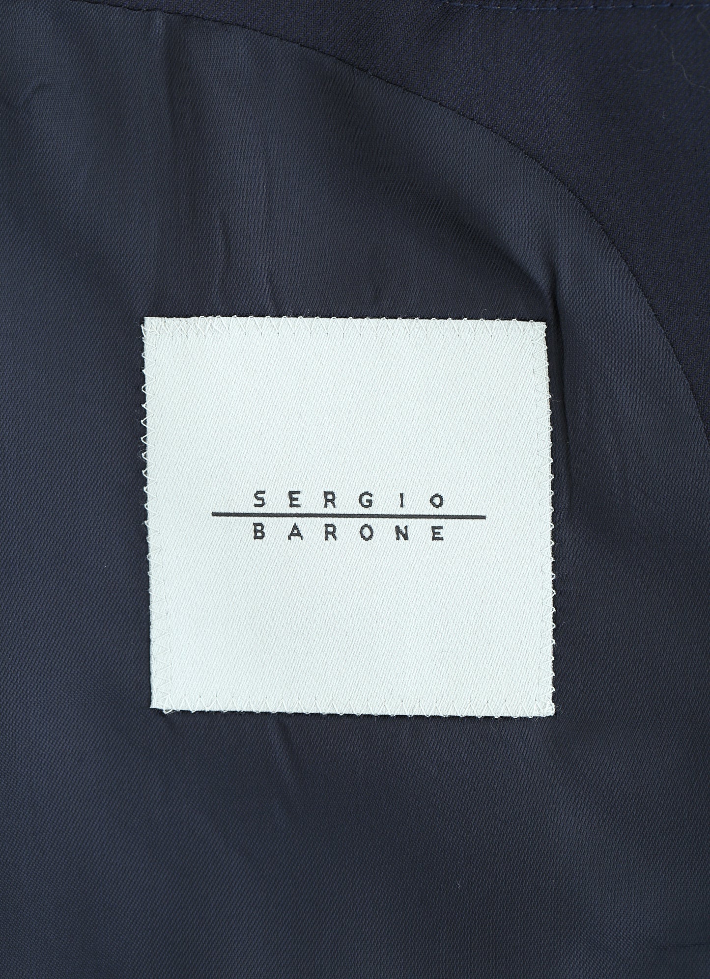 %100 Wool Italian Finitura Felice Navy Suit
