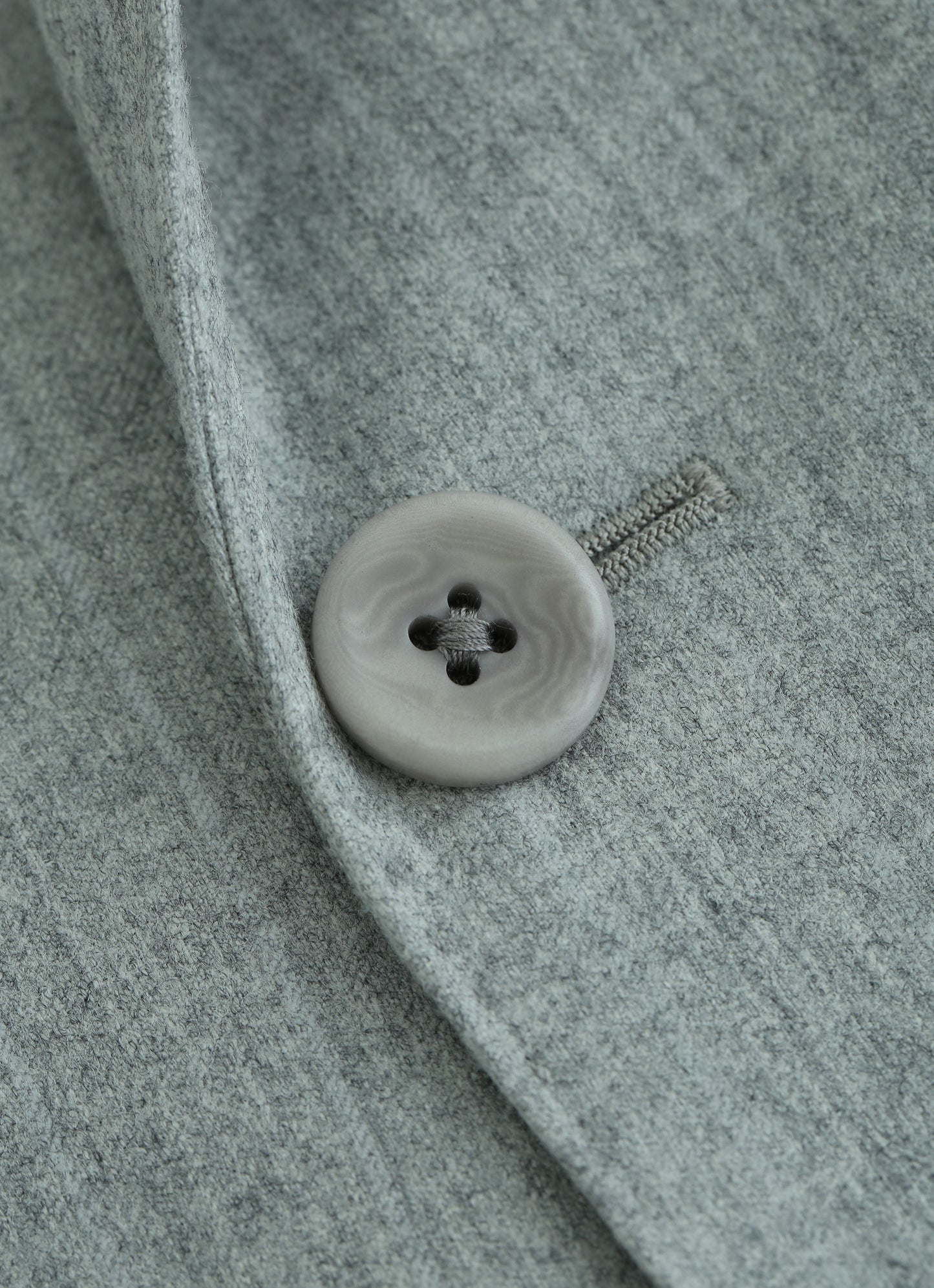 Cerruti Light Grey Flannel %100 Wool Suit