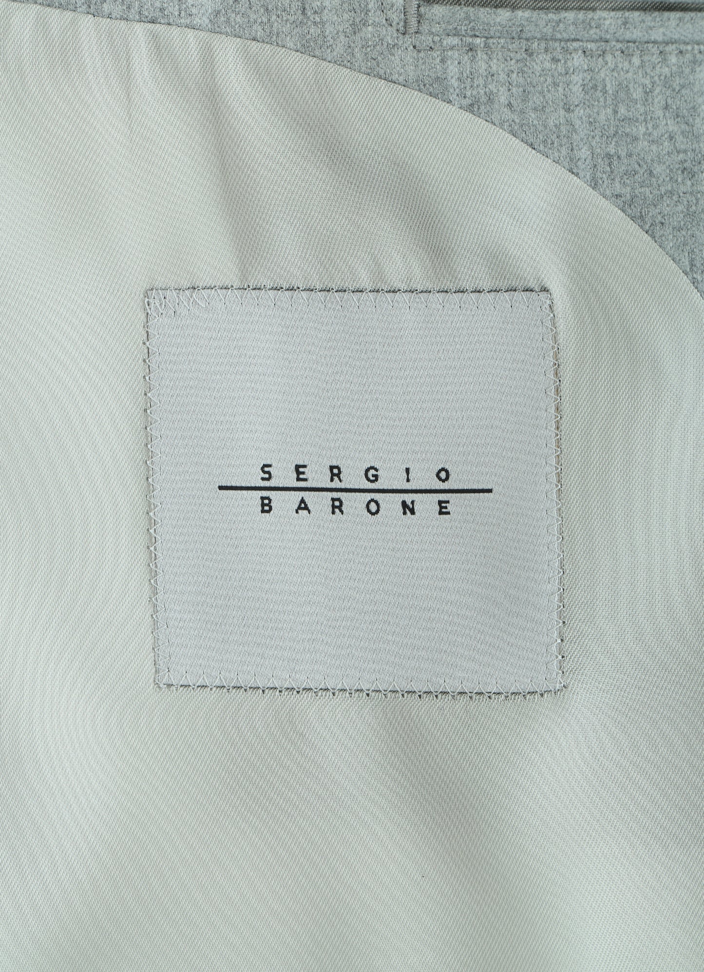 Cerruti Light Grey Flannel %100 Wool Suit