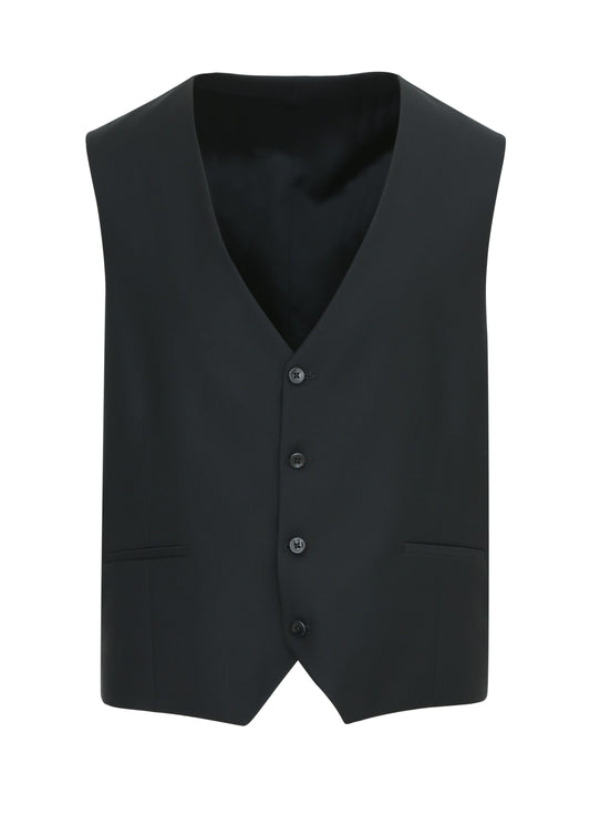 City Black Waistcoat