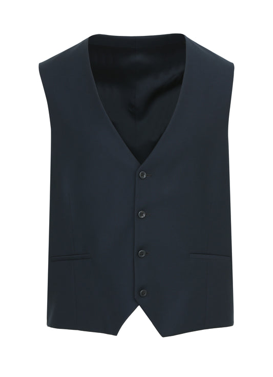 City Navy Blue Waistcoat