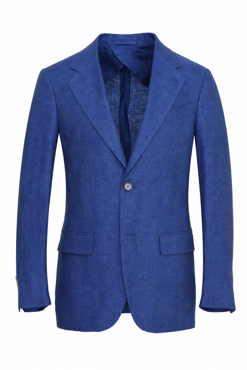 Dublin Blue Linen Blazer - Italian Tailored Fit