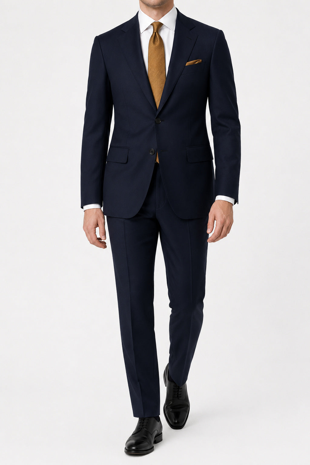 London Navy Suit - Italian Tailored Fit