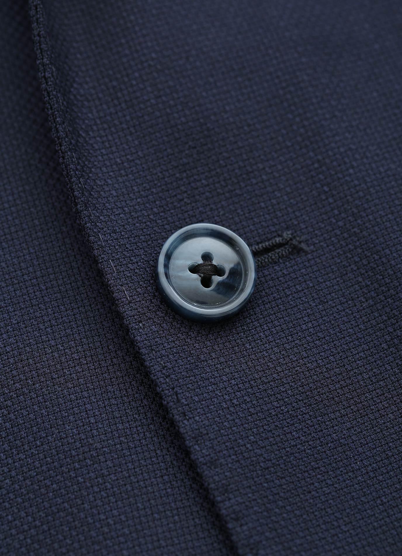 Marzotto Tessuto Navy 100% Italian Wool Blazer – Tailored Fit