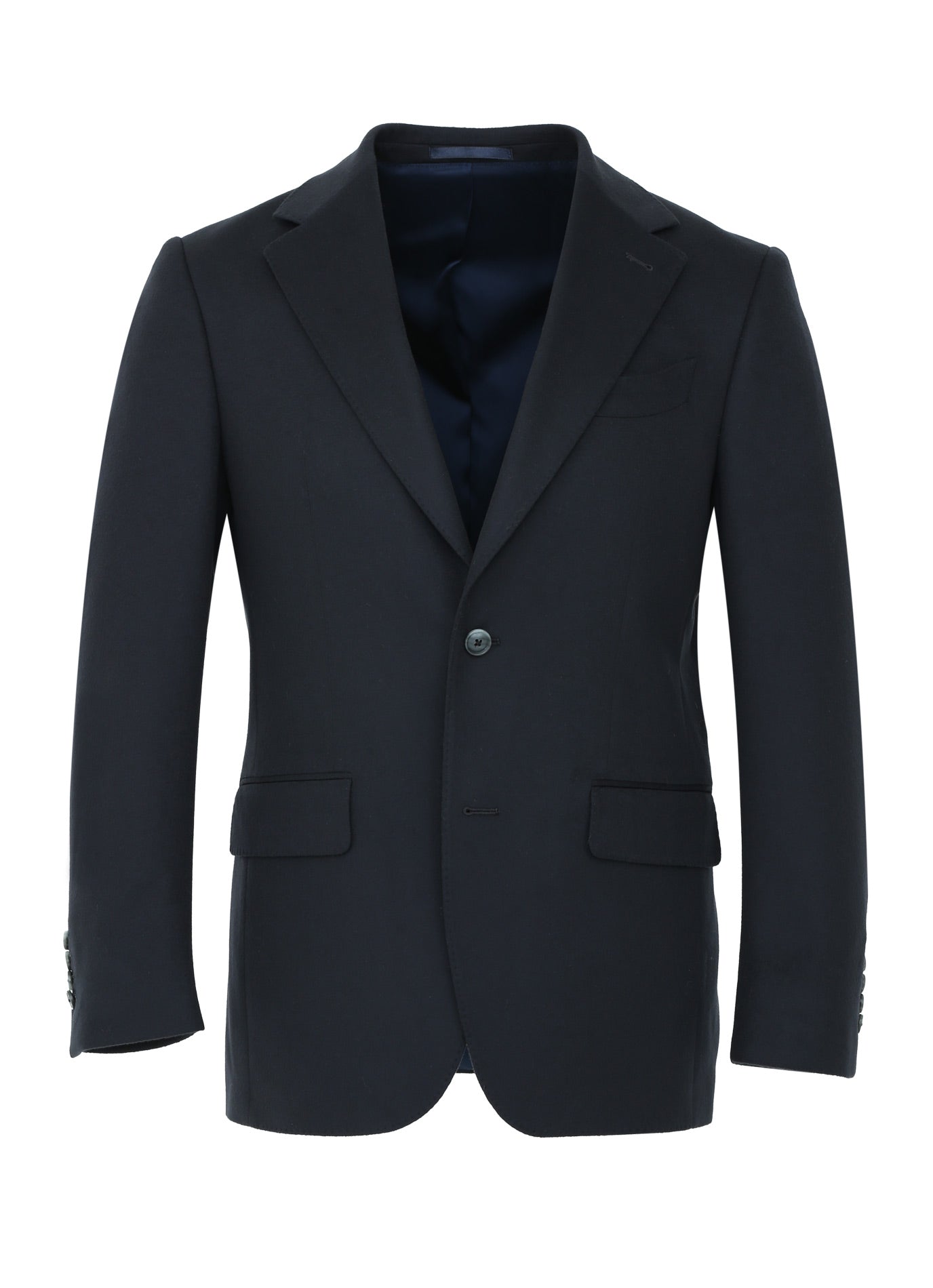 Navy Italian Cashmere Blazers – Tailored Fit