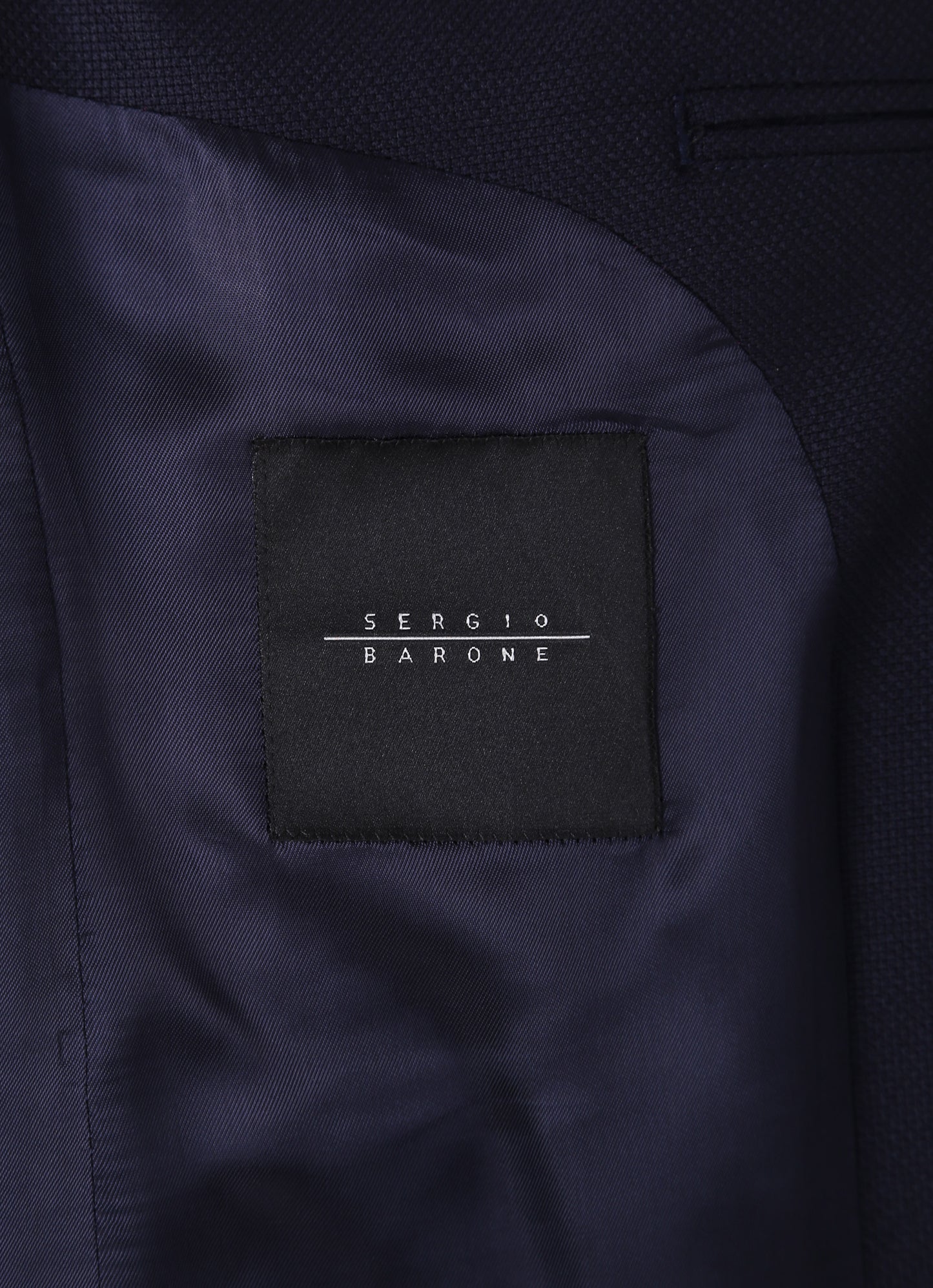 Reda Navy %100 Wool Blazer