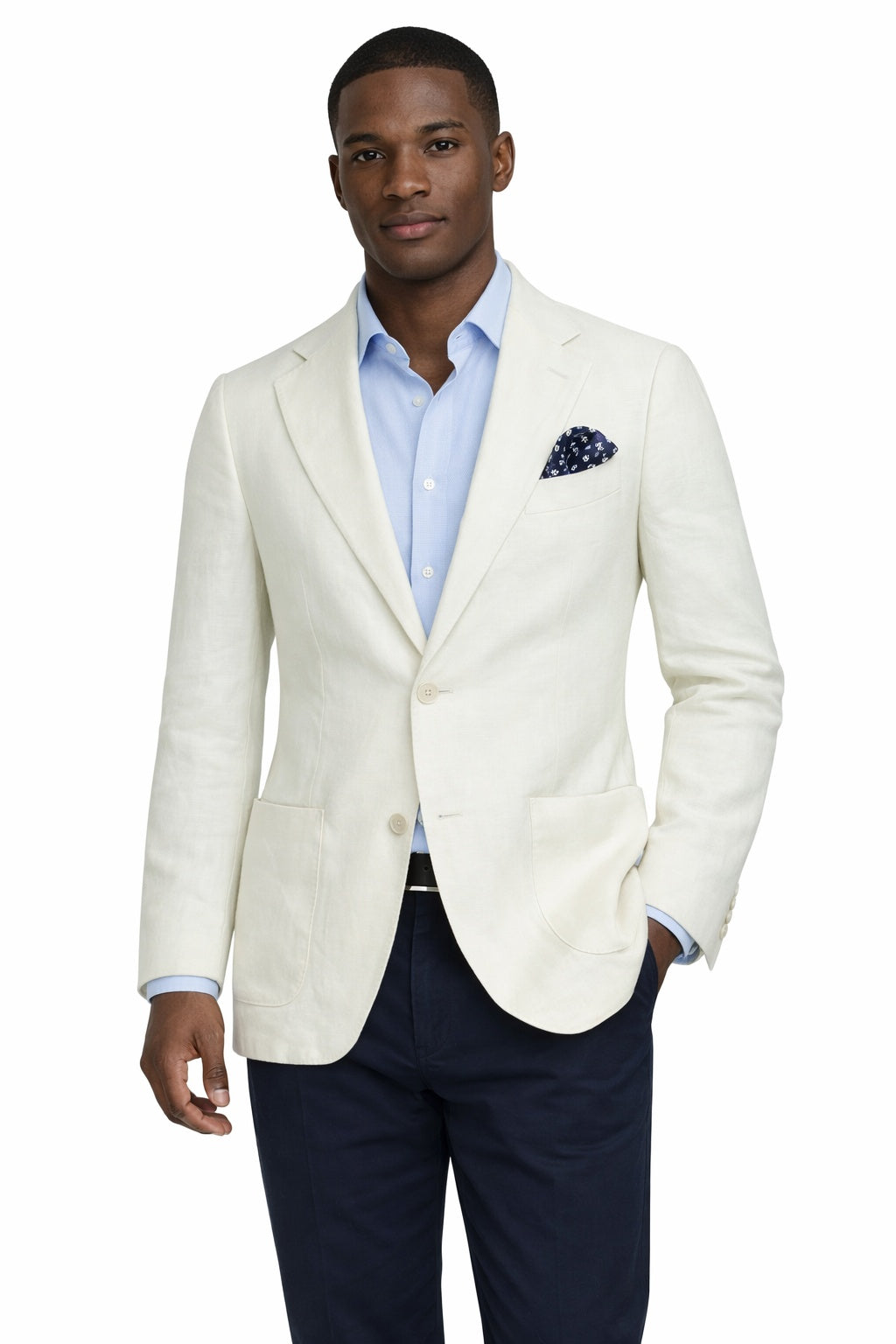 Solbiati Summer White Linen Blazer