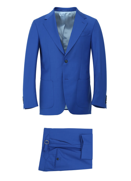 Broadway Blue Wool Suit – Italian Wool | Tailored Fit