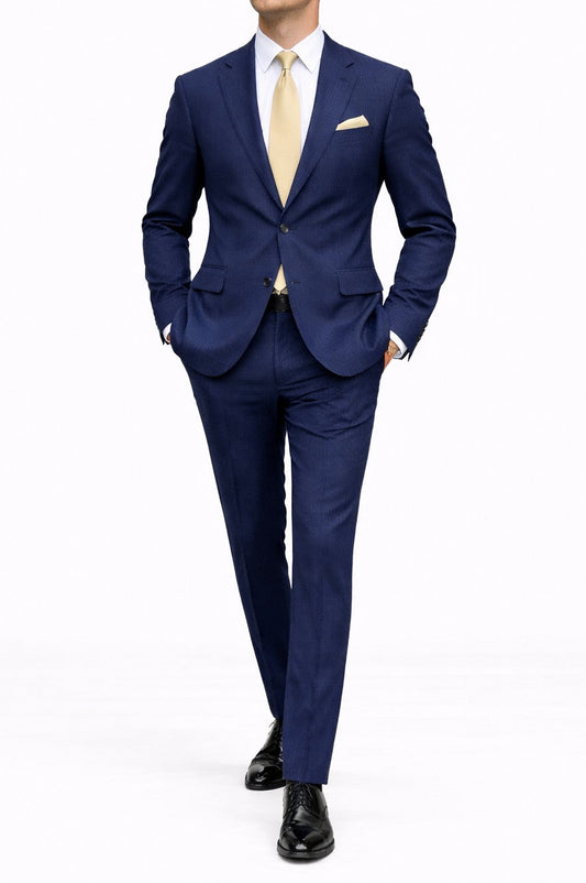 cashmere suit Italian bespoke fit tailored