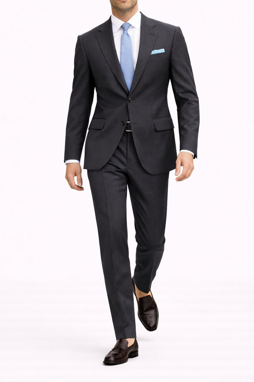 charcoal  suit